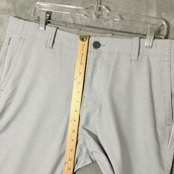 NWT Tommy Bahama Golf Pants On Par Island Zone 36x32 (*36x30.5) Gray Harbor $128 - Picture 7 of 15